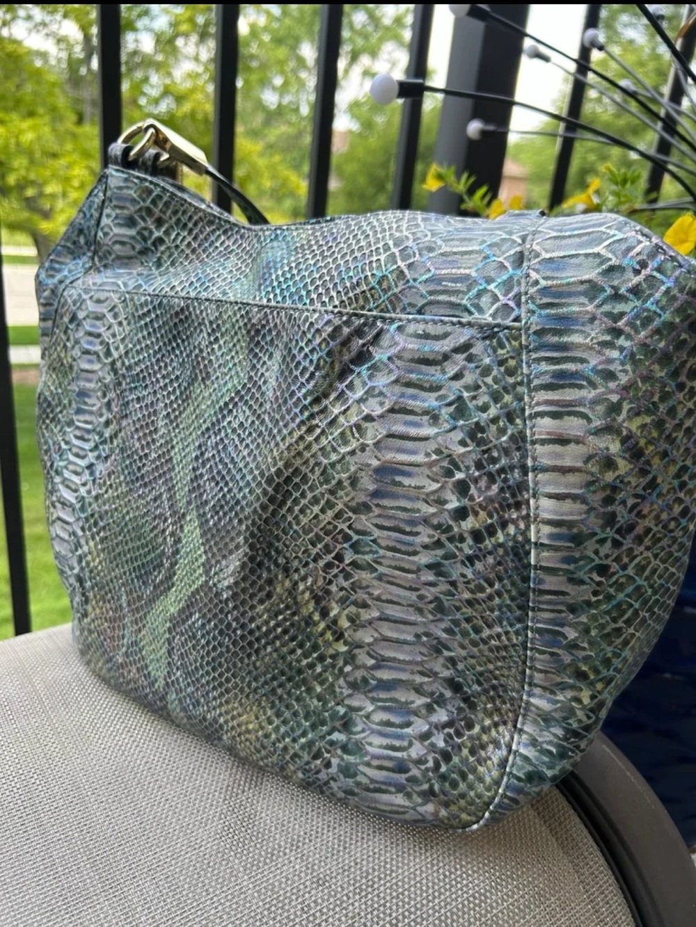 Brahmin Marianna Moonstone Seville Large Tote Hobo Handbag - Picture 3 of 8